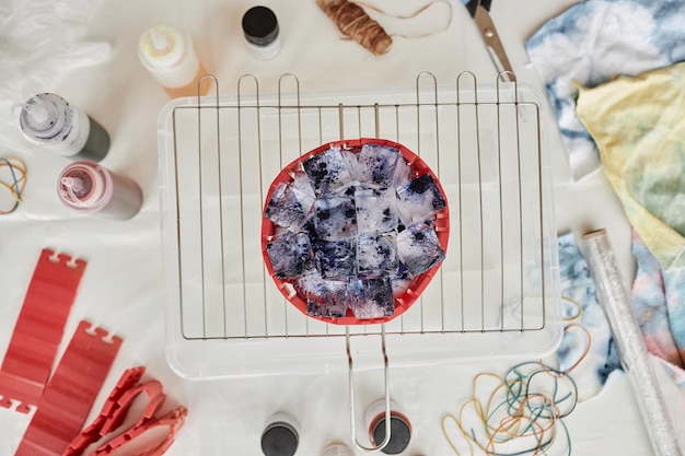 zestaw haftów w różnych wzorach